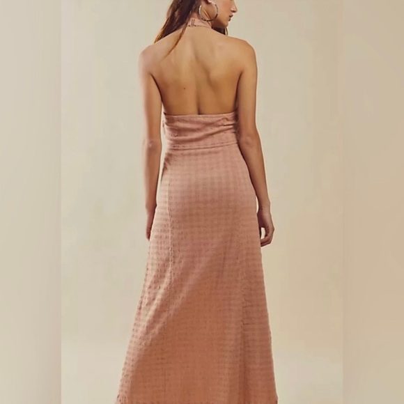 NWOT Free People Nya Halter Maxi Dress. Size M - Picture 2 of 6